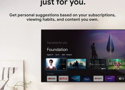 Chromecast z Google TV – 4K HDR – Biały