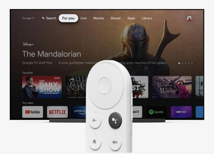 Chromecast z Google TV – 4K HDR – Biały